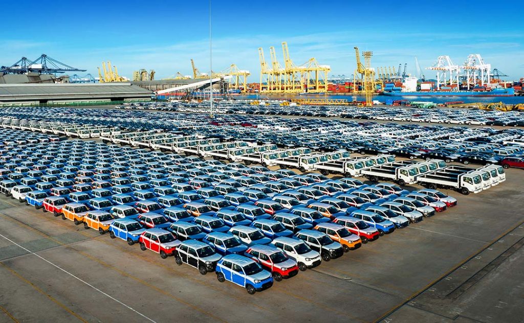 Modelos de carros mais importados para o Brasil